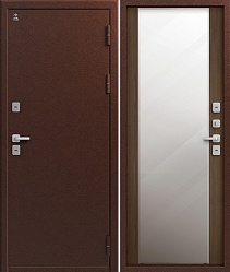 Центурион Т-6/1-2025 Антик медь-Миндаль (термодверь+зеркало)