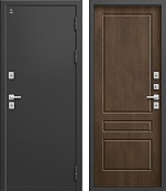 Центурион Т-6-2025 Графит букле-Миндаль (термодверь)