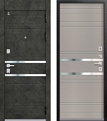 Центурион С-115 Чёрный муар+Бетон темный-Кашемир грей