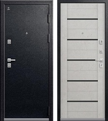 Центурион С-107 Чёрный муар-Бетон светлый