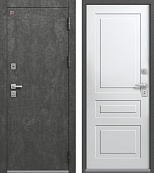 Центурион Т-9-2024 Антрацит муар+Серый камень-Кашемир белый (терморазрыв)