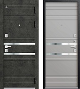 Центурион С-109 Чёрный муар+Бетон темный-Кашемир сильвер