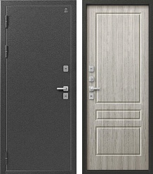 Центурион Т-6 Антик серебро-Полярный дуб (термодверь)