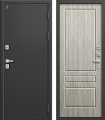Центурион Т-6-2025 Графит букле-Полярный дуб (термодверь)